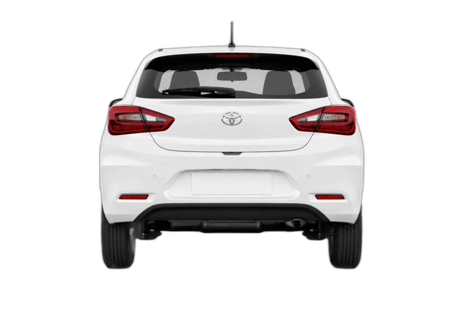 Toyota Glanza, rear view