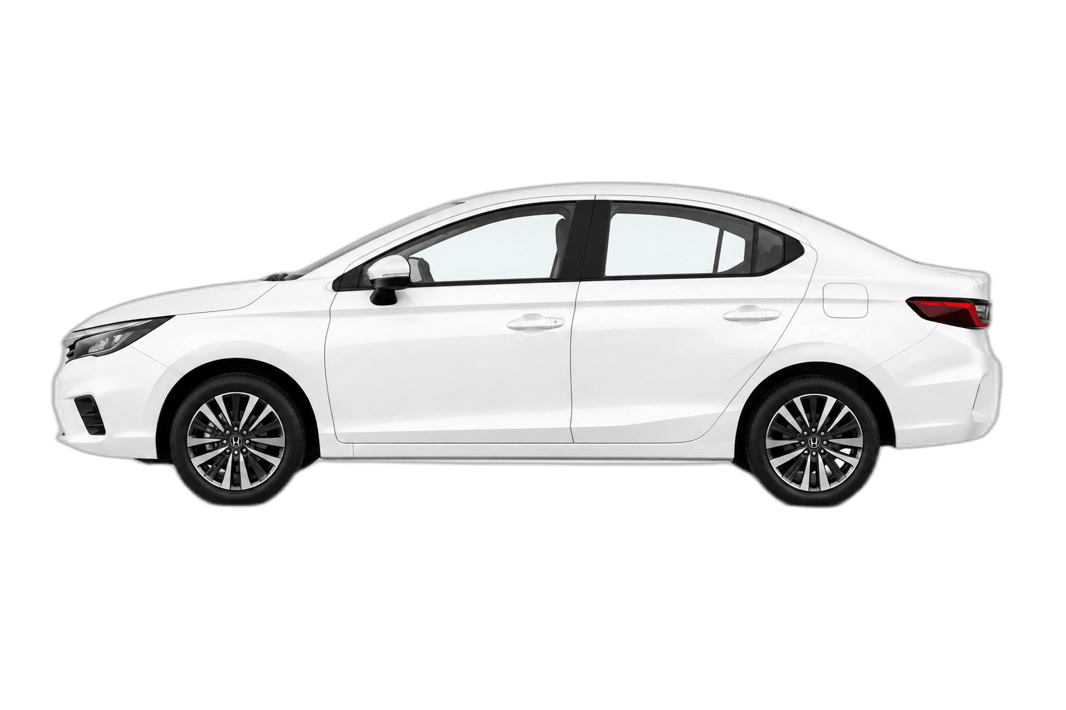 Honda City AT, side view