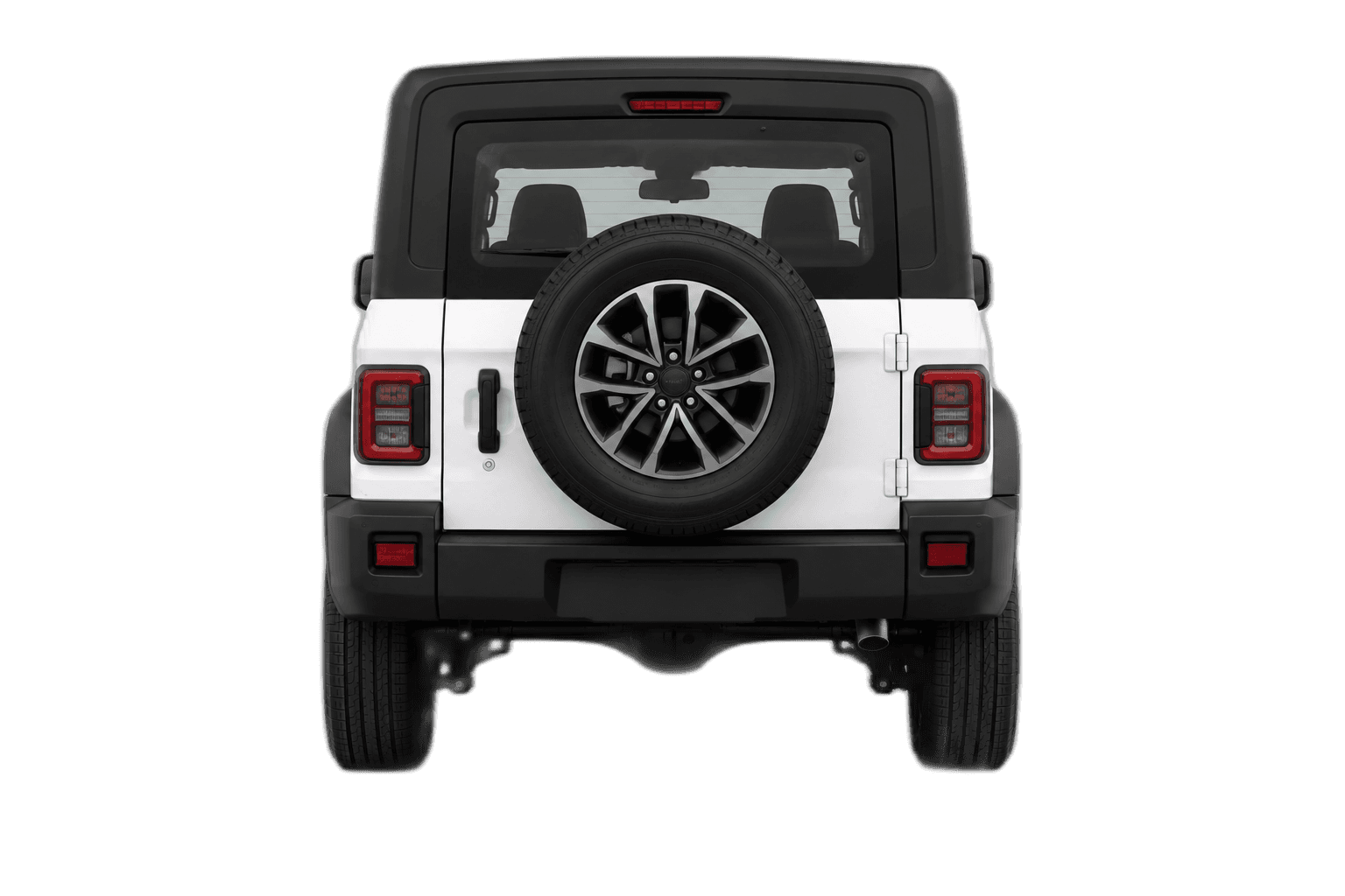 Mahindra Thar Roxx, rear view