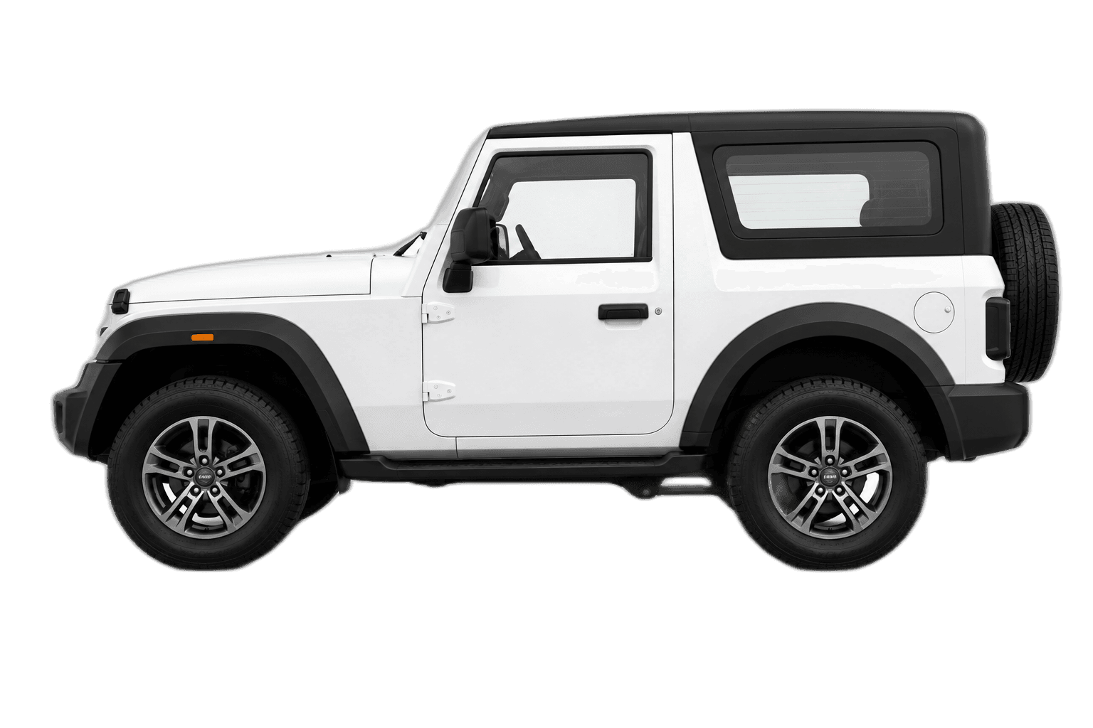 Mahindra Thar, side view