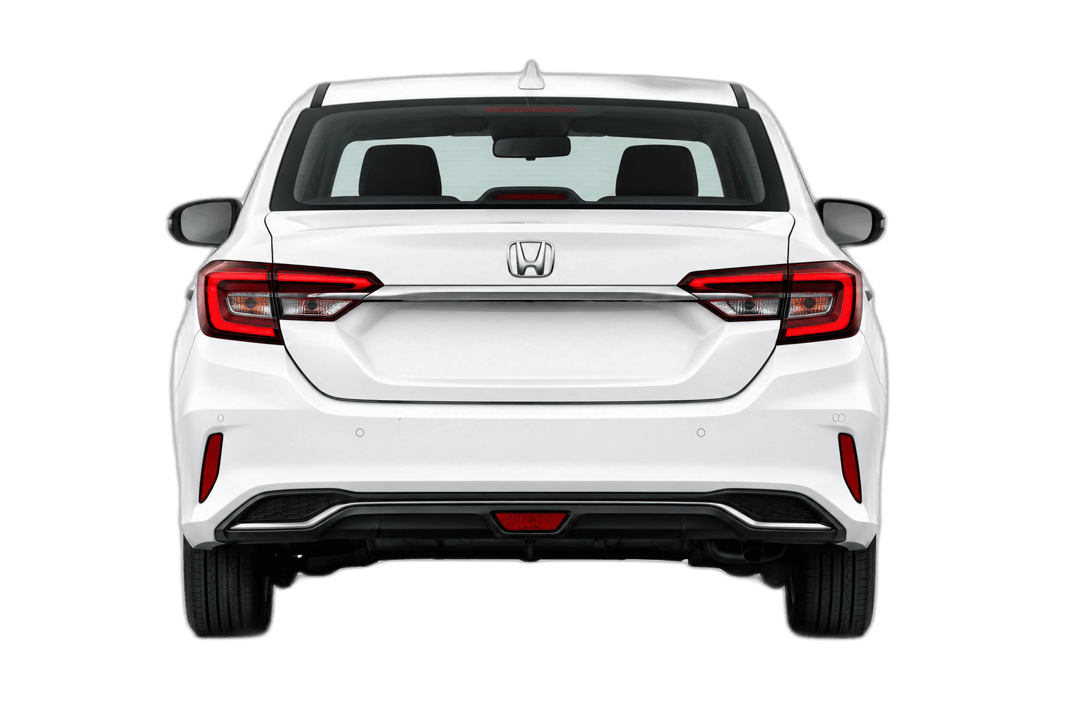 Honda Amaze AT, rear view